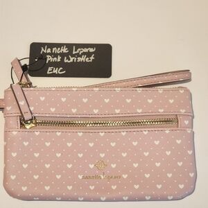 Nanette Lepore Pink Wristlet